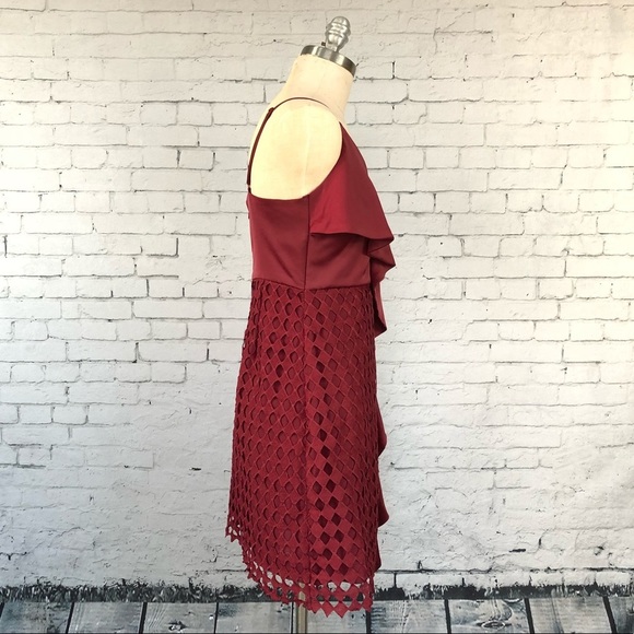 NEW Lucy Paris ‘Brendan’ Ruffle Cocktail Dress - Picture 3 of 8